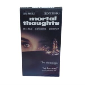 Mortal Thoughts 1991 Thriller Mystery VHS tape